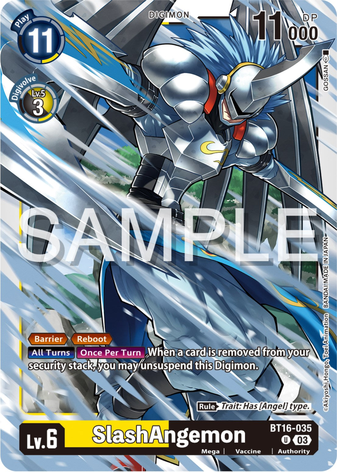 SlashAngemon [BT16-035] [Beginning Observer] | The Time Vault CA