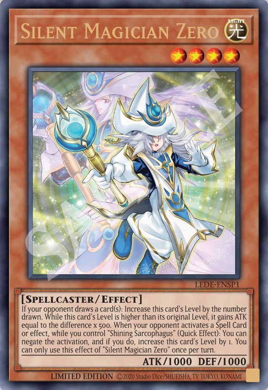 Silent Magician Zero [LEDE-ENSP1] Ultra Rare | The Time Vault CA