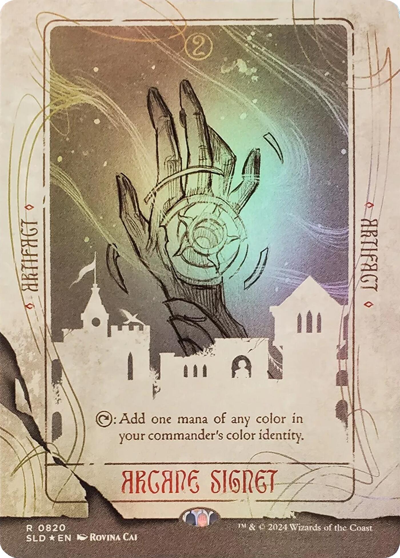 Arcane Signet (0820) (Rainbow Foil) [Secret Lair Drop Series] | The Time Vault CA