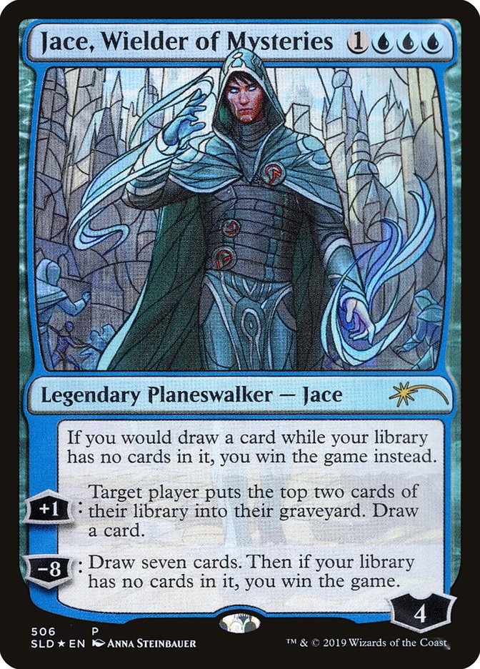 Jace, Wielder of Mysteries (Stained Glass) [Secret Lair Drop Promos] | The Time Vault CA