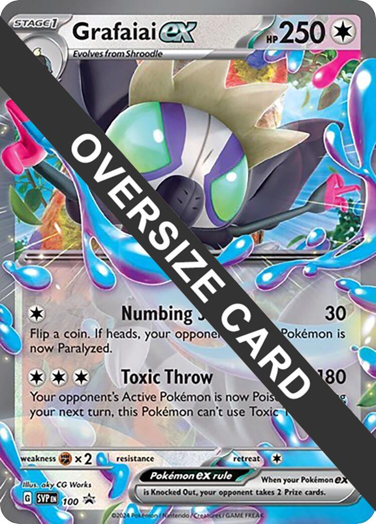 Grafaiai ex (100) (Jumbo Card) [Scarlet & Violet: Black Star Promos] | The Time Vault CA