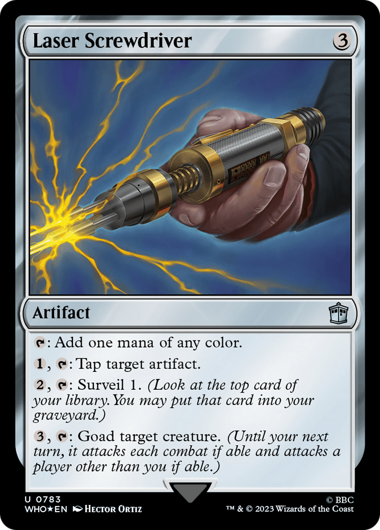 Laser Screwdriver (Surge Foil) [Doctor Who] | The Time Vault CA