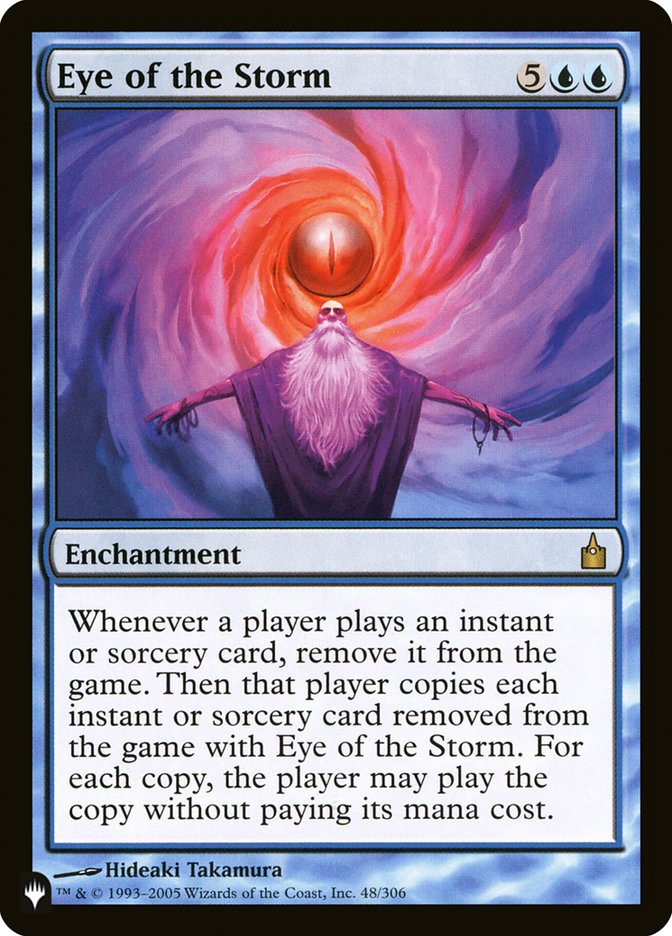 Eye of the Storm [The List] | The Time Vault CA