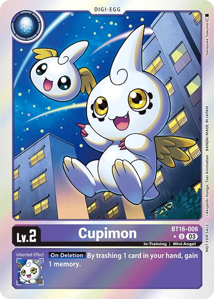 Cupimon [BT16-006] (Box Promotion Pack: Beginning Observer) [Beginning Observer Promos] | The Time Vault CA