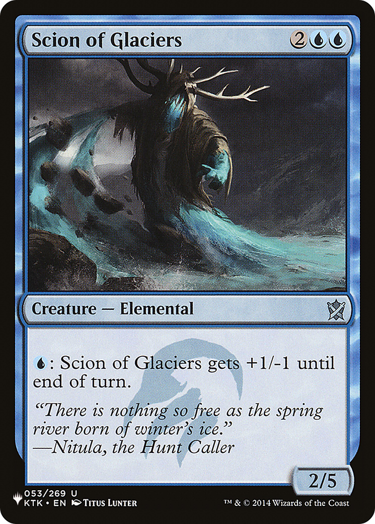 Scion of Glaciers [The List] | The Time Vault CA