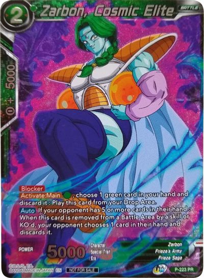 Zarbon, Cosmic Elite (Player's Choice) (P-223) [Promotion Cards] | The Time Vault CA