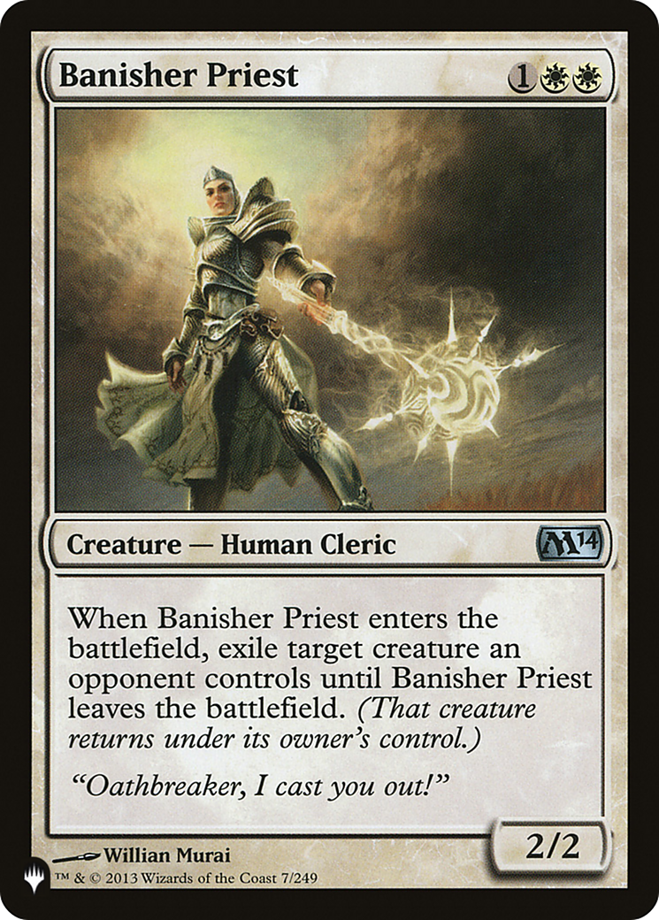 Banisher Priest [The List] | The Time Vault CA