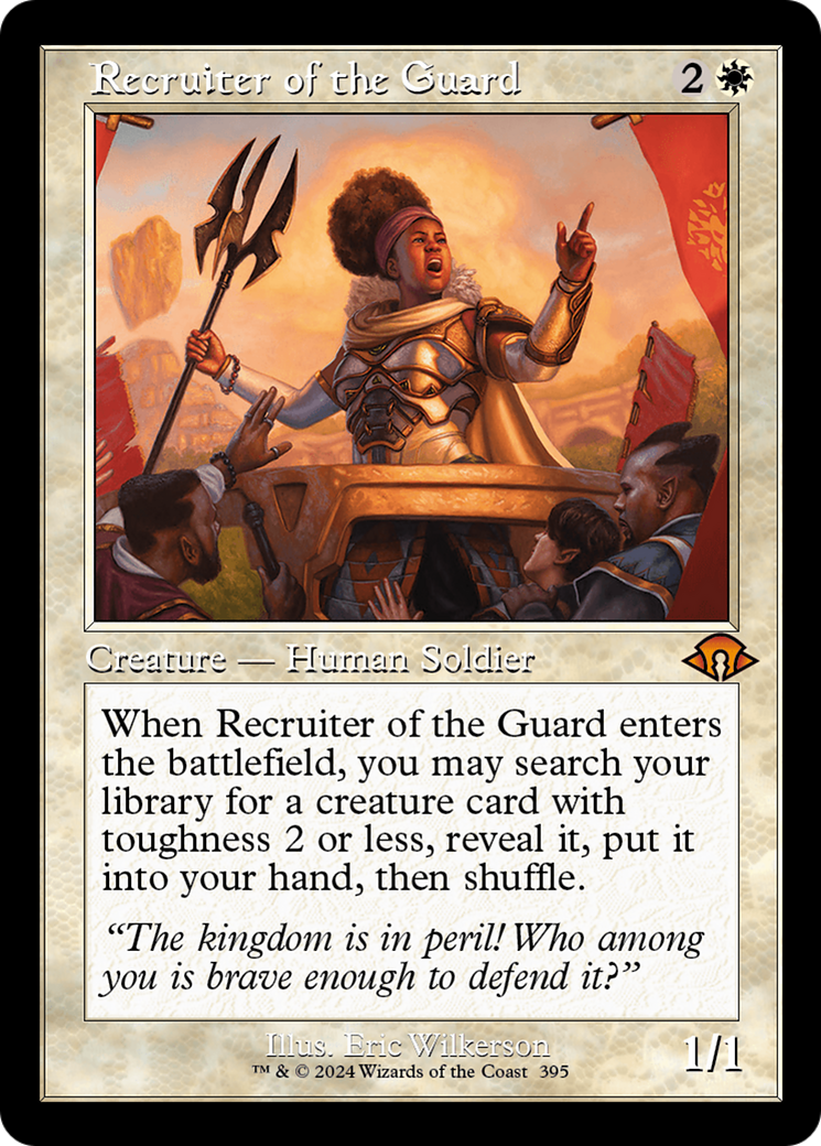 Recruiter of the Guard (Retro) [Modern Horizons 3] | The Time Vault CA