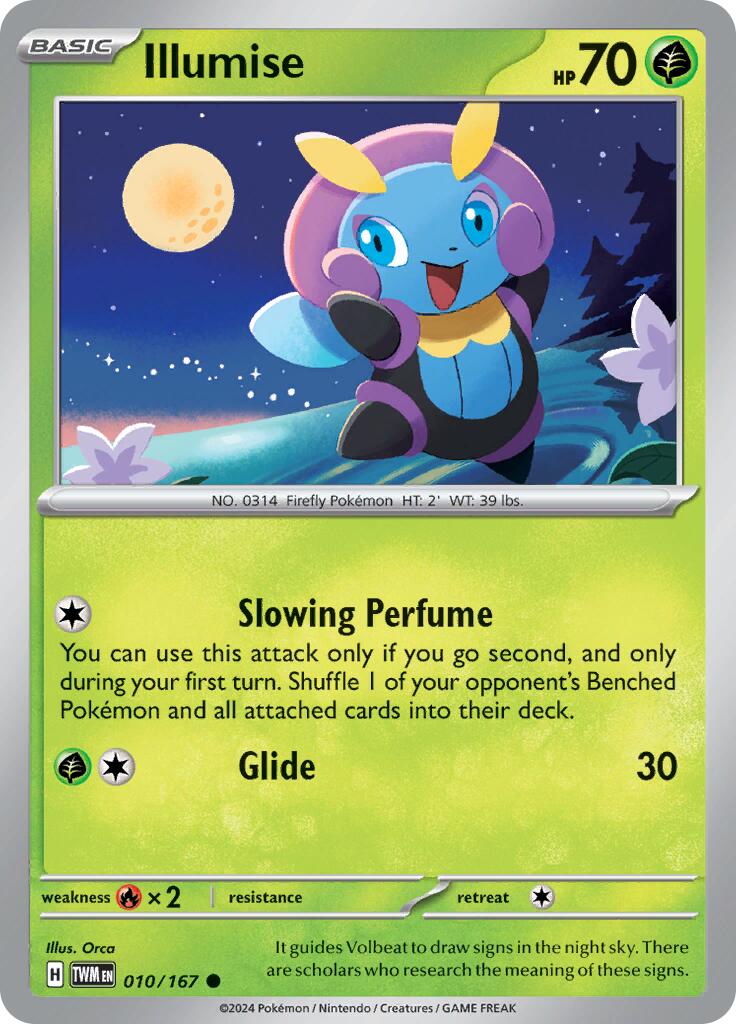 Illumise (010/167) [Scarlet & Violet: Twilight Masquerade] | The Time Vault CA