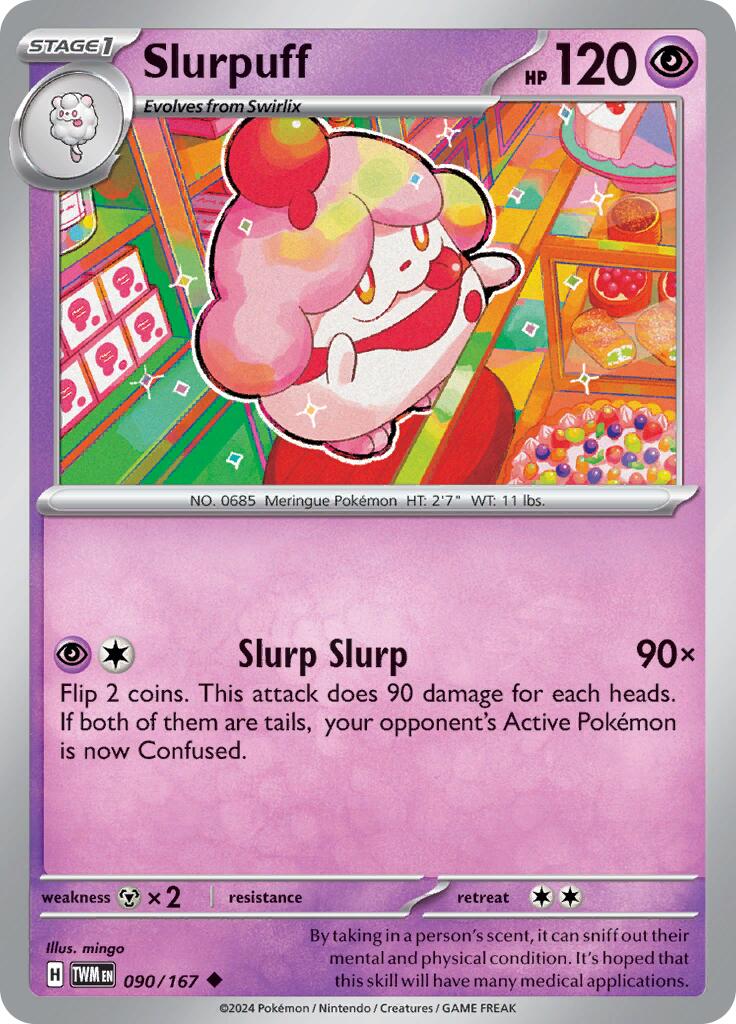 Slurpuff (090/167) [Scarlet & Violet: Twilight Masquerade] | The Time Vault CA