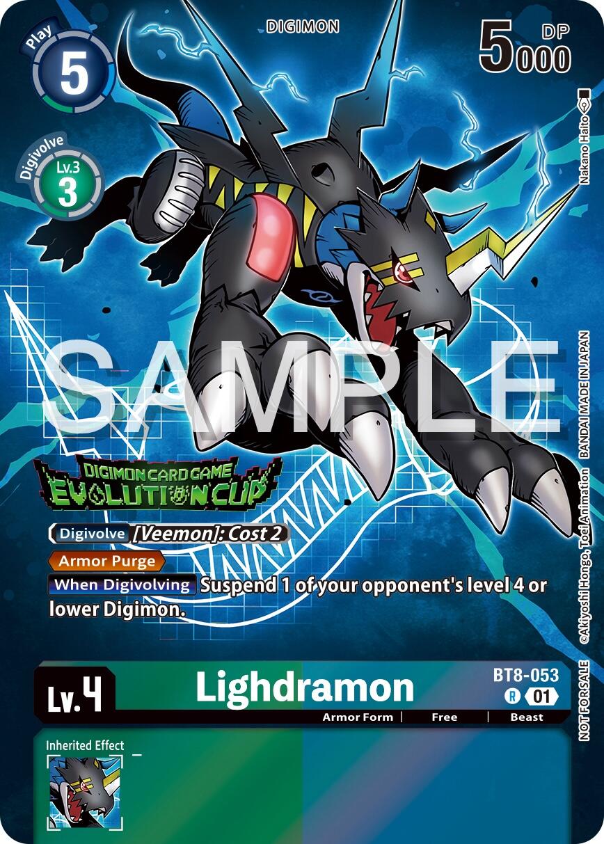 Lighdramon [BT8-053] (2024 Evolution Cup) [New Awakening Promos] | The Time Vault CA