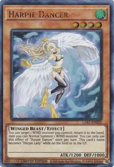 Harpie Dancer [LART-EN023] Ultra Rare | The Time Vault CA