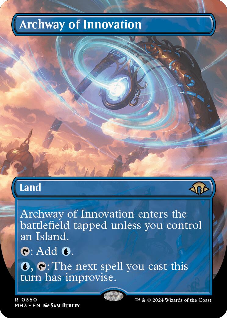 Archway of Innovation (Borderless) [Modern Horizons 3] | The Time Vault CA