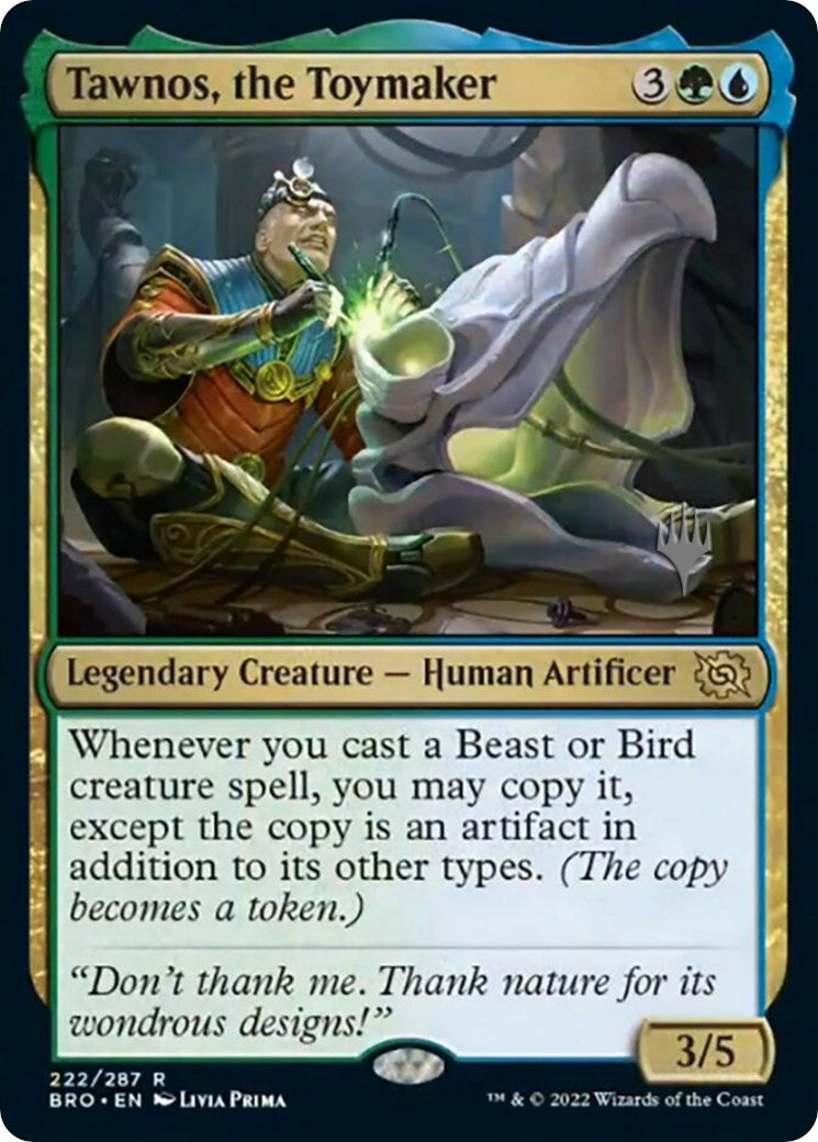 Tawnos, the Toymaker (Promo Pack) [The Brothers' War Promos] | The Time Vault CA