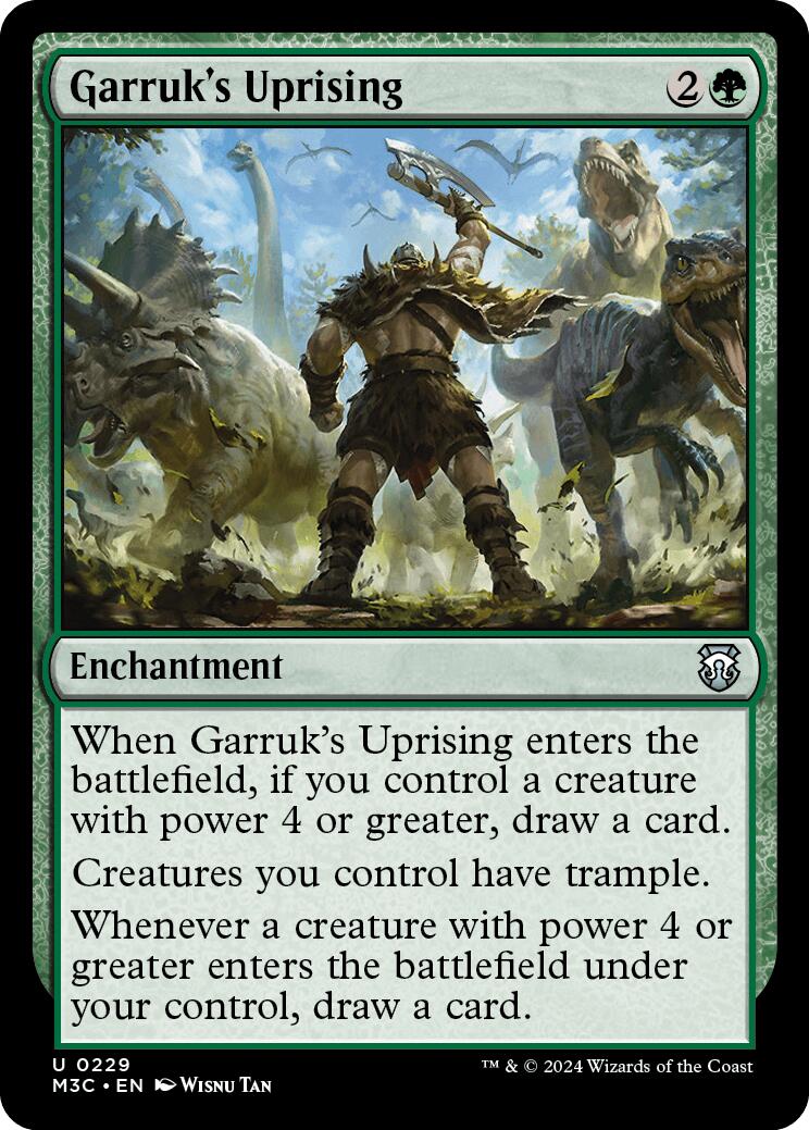 Garruk's Uprising [Modern Horizons 3 Commander] | The Time Vault CA