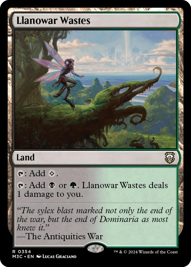 Llanowar Wastes [Modern Horizons 3 Commander] | The Time Vault CA