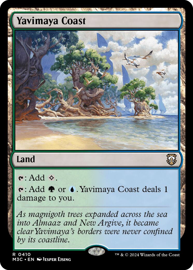 Yavimaya Coast [Modern Horizons 3 Commander] | The Time Vault CA