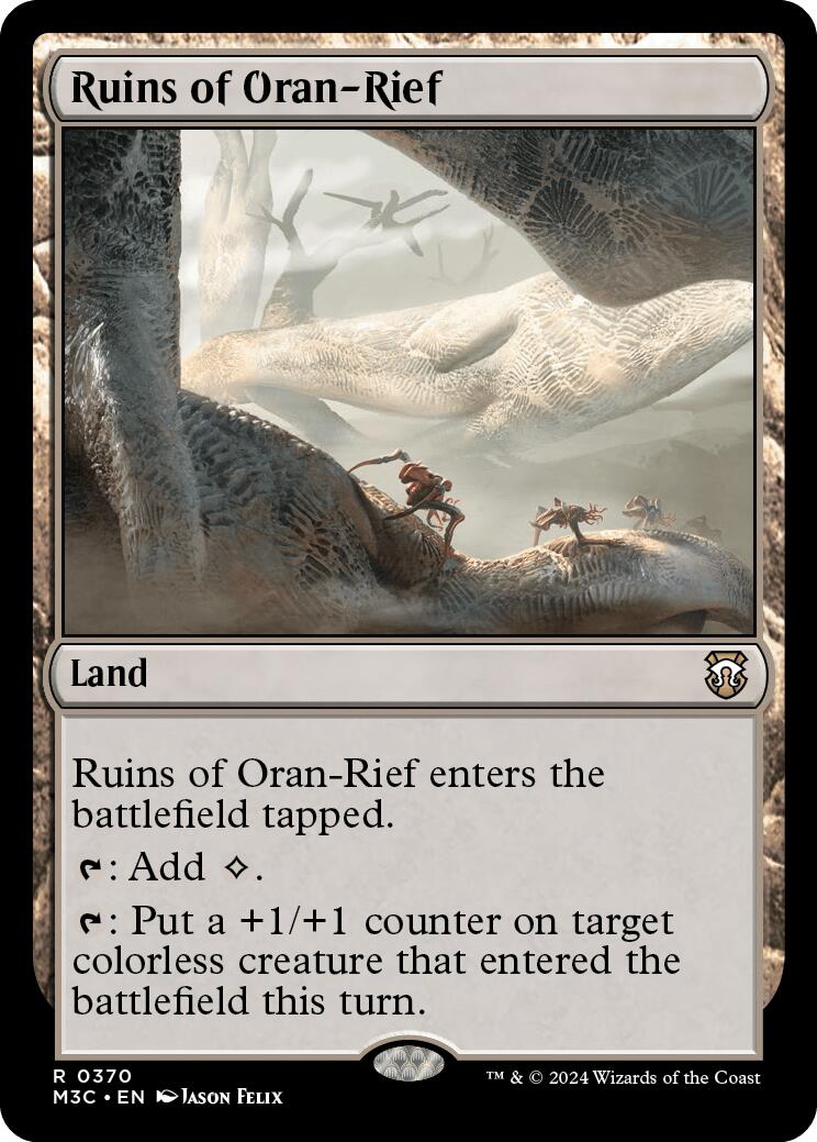 Ruins of Oran-Rief [Modern Horizons 3 Commander] | The Time Vault CA