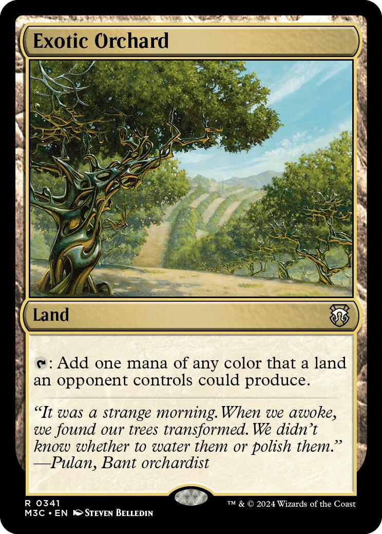 Exotic Orchard [Modern Horizons 3 Commander] | The Time Vault CA