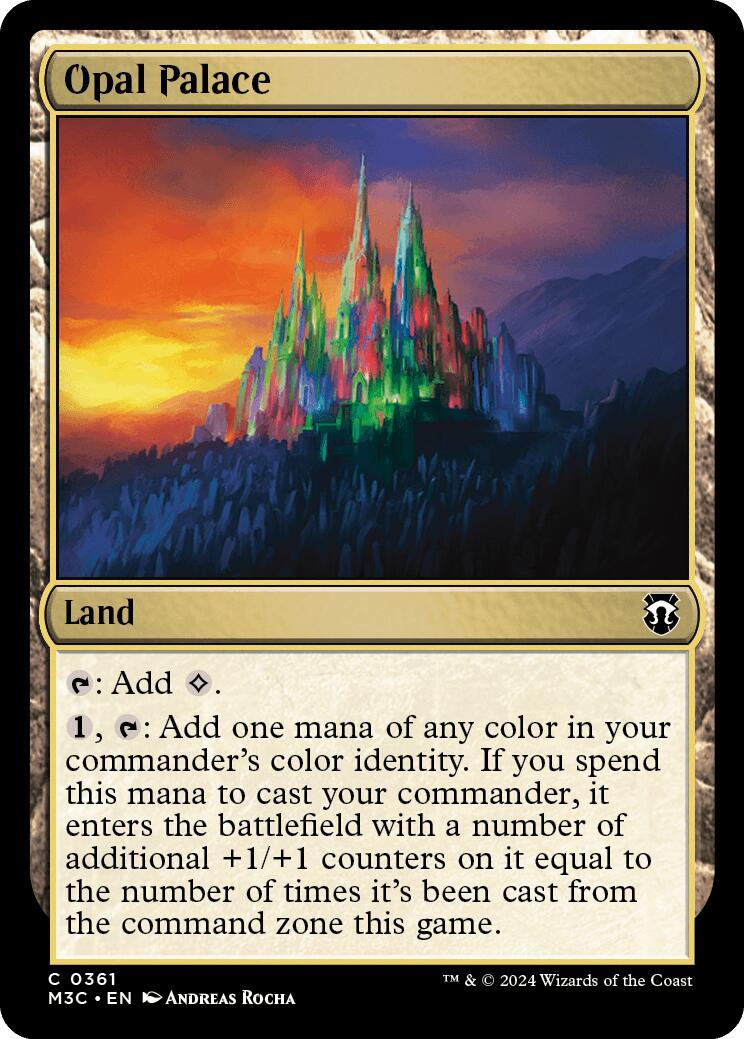 Opal Palace [Modern Horizons 3 Commander] | The Time Vault CA