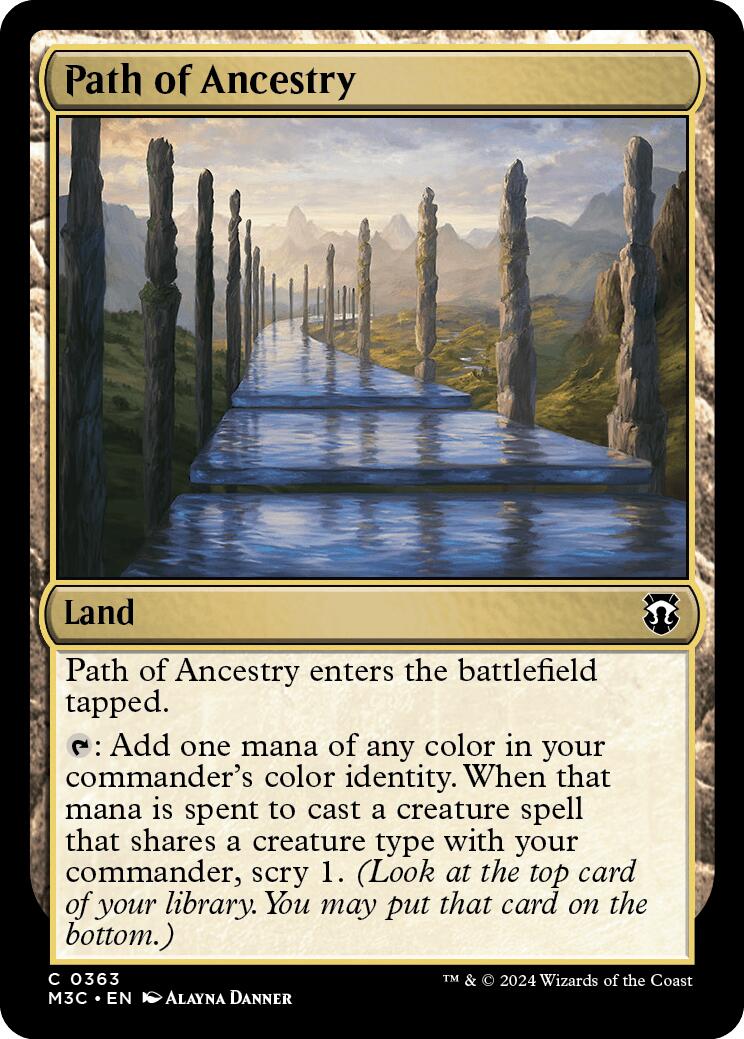 Path of Ancestry [Modern Horizons 3 Commander] | The Time Vault CA