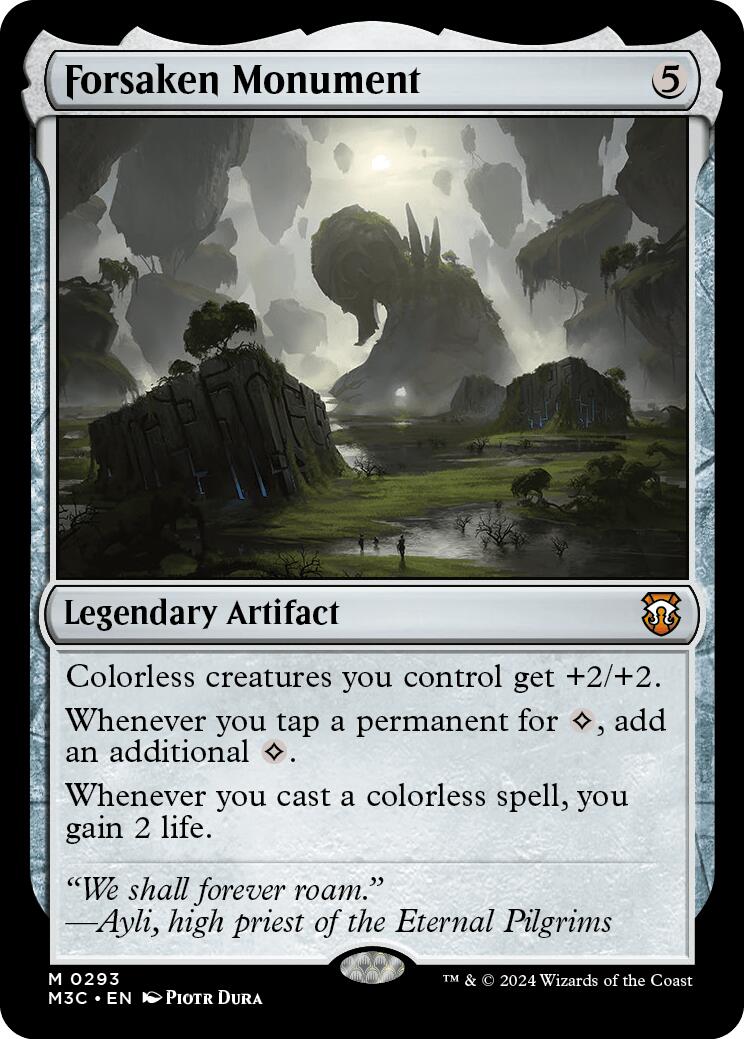 Forsaken Monument [Modern Horizons 3 Commander] | The Time Vault CA