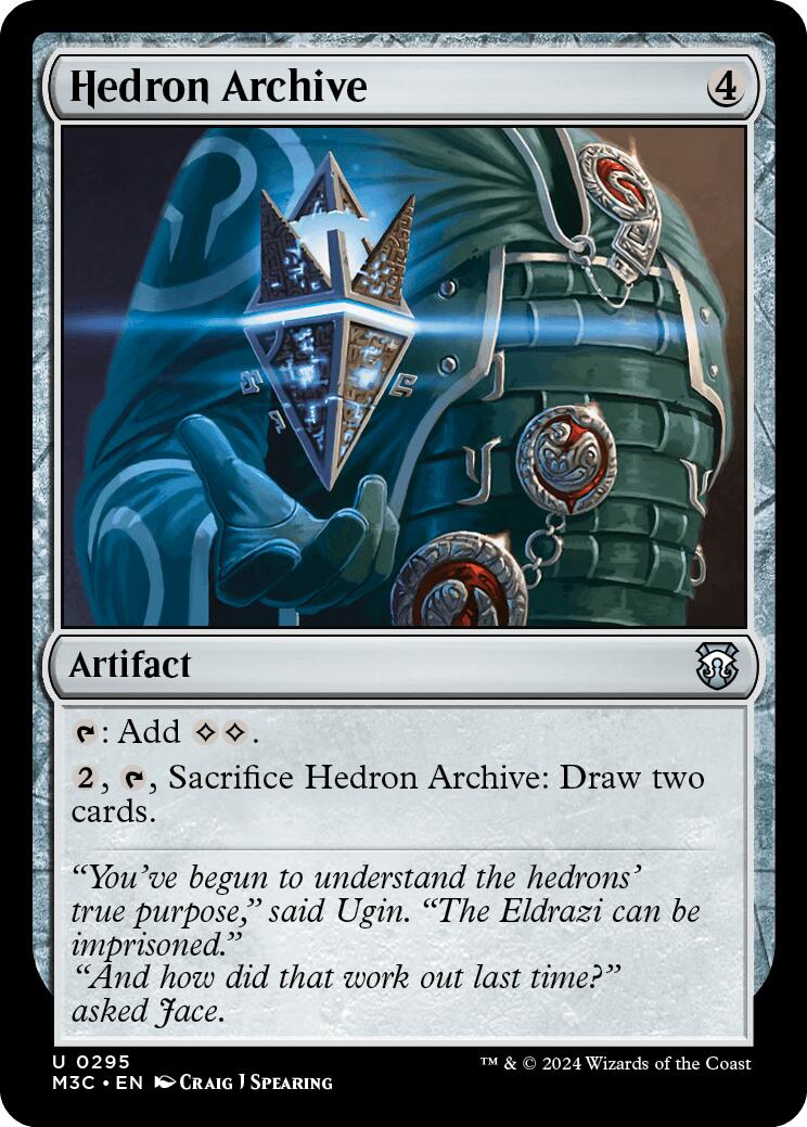 Hedron Archive [Modern Horizons 3 Commander] | The Time Vault CA