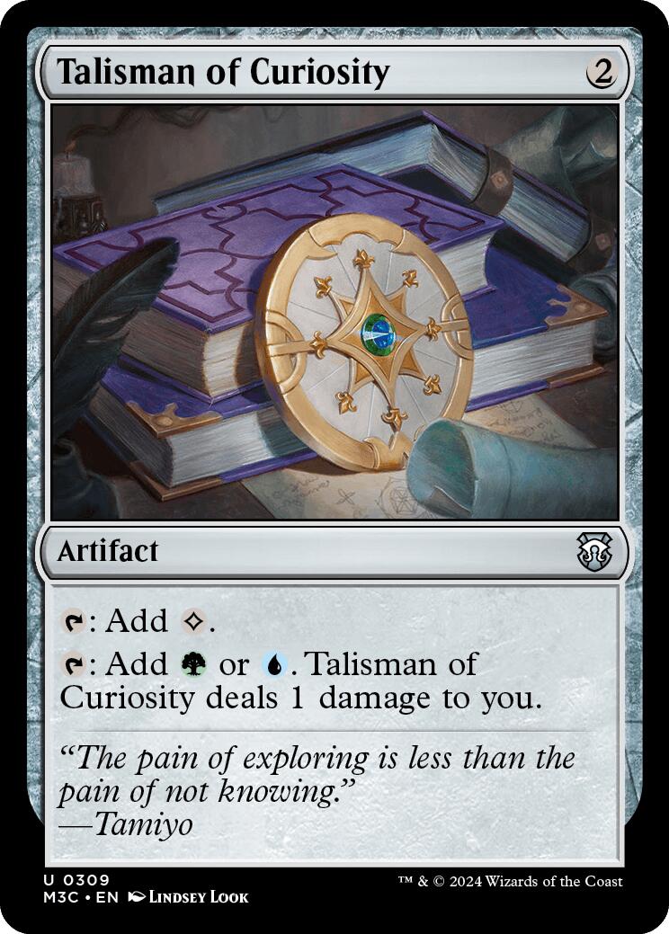 Talisman of Curiosity [Modern Horizons 3 Commander] | The Time Vault CA
