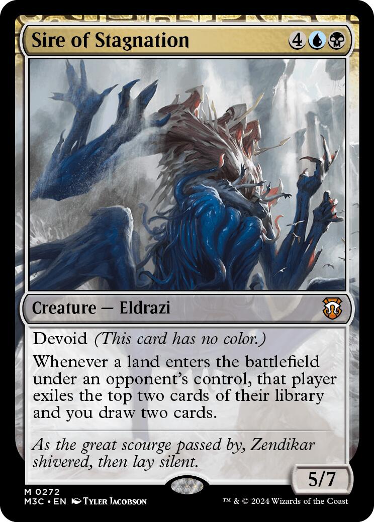 Sire of Stagnation [Modern Horizons 3 Commander] | The Time Vault CA