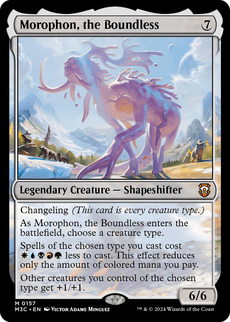 Morophon, the Boundless [Modern Horizons 3 Commander] | The Time Vault CA