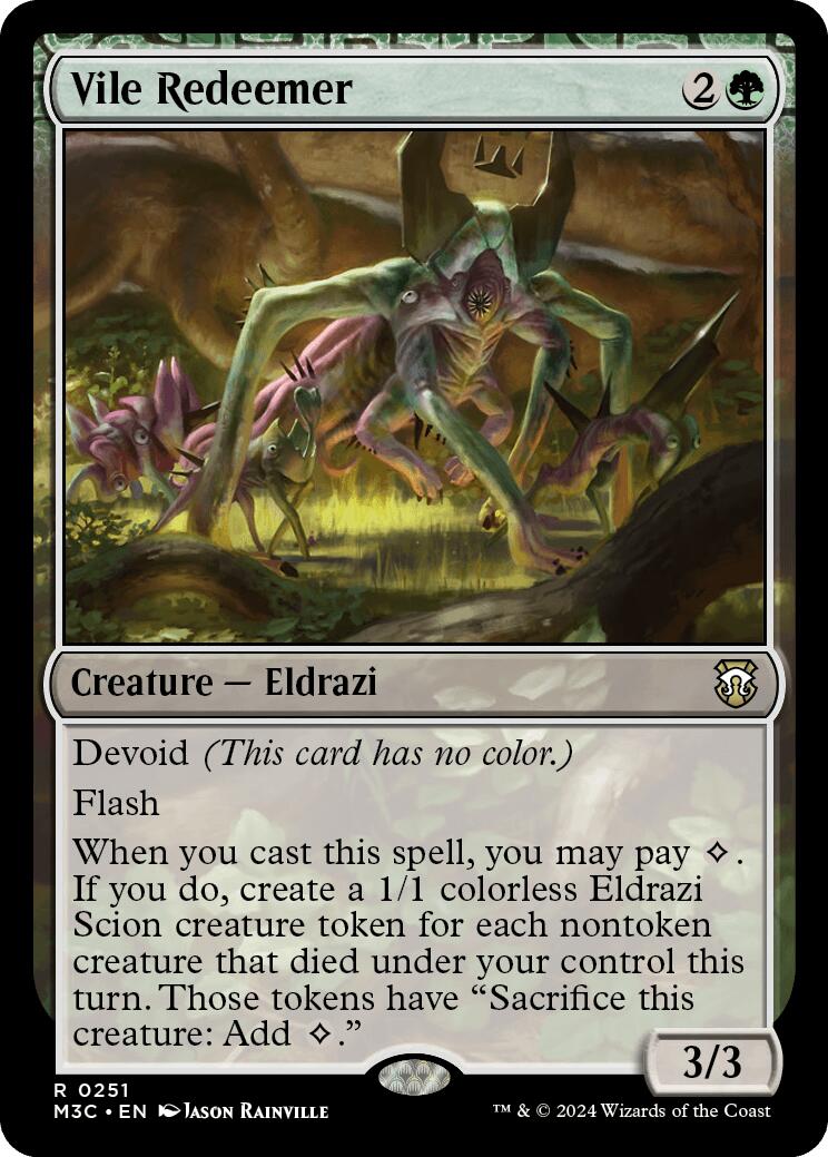 Vile Redeemer [Modern Horizons 3 Commander] | The Time Vault CA