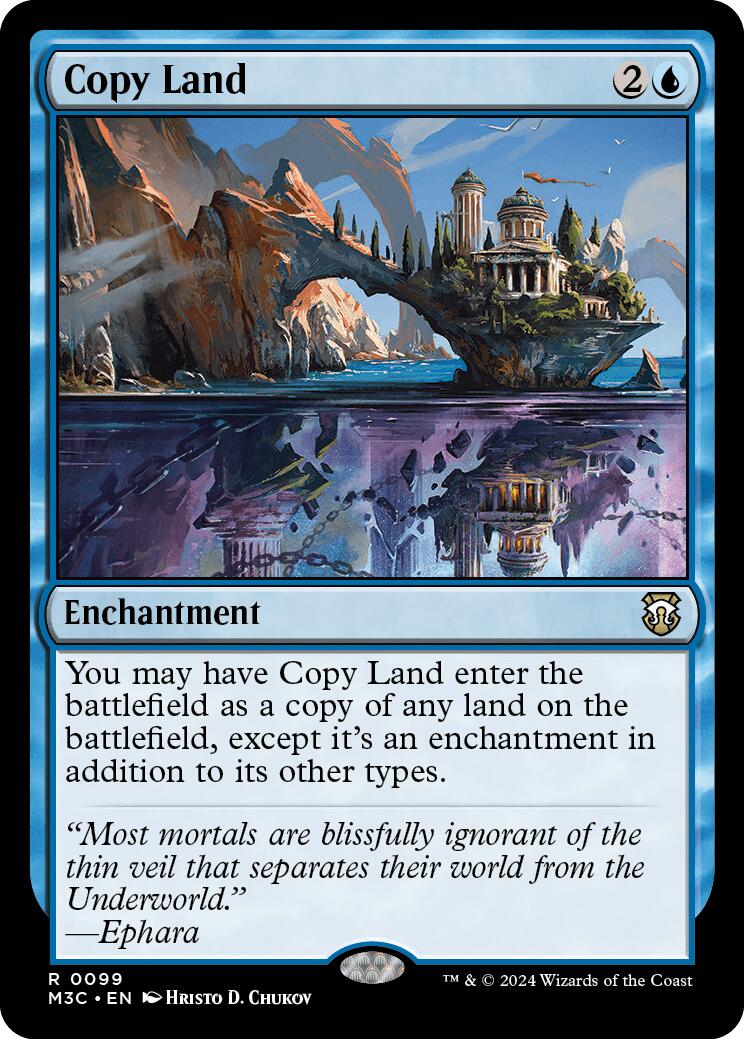 Copy Land [Modern Horizons 3 Commander] | The Time Vault CA