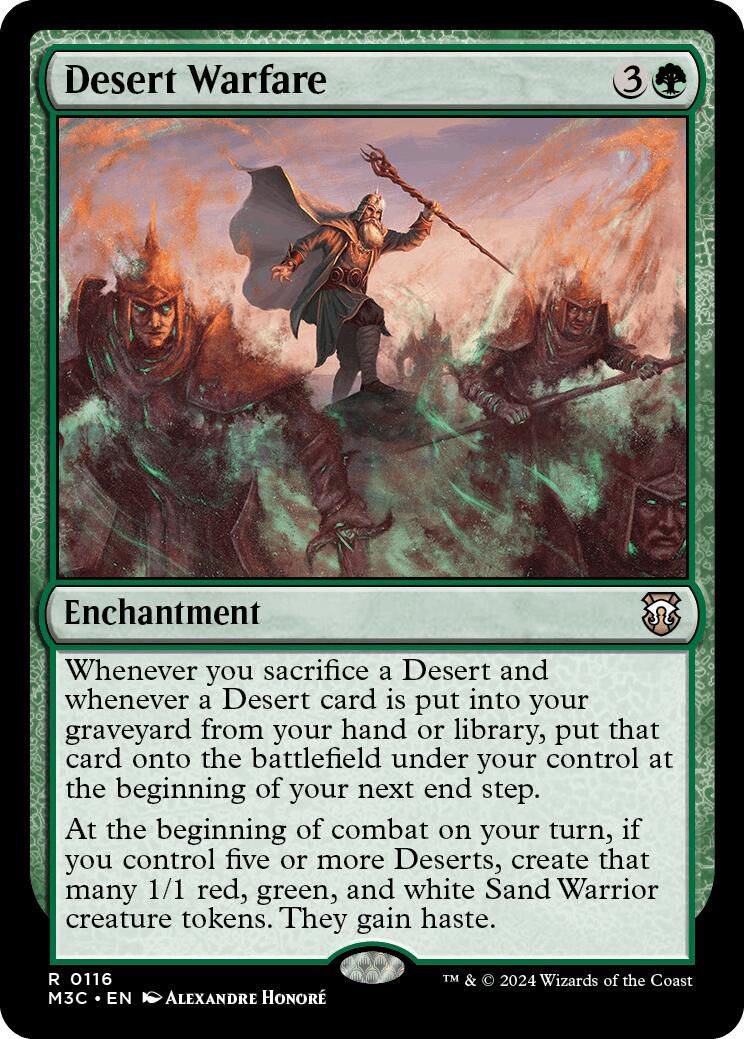 Desert Warfare [Modern Horizons 3 Commander] | The Time Vault CA