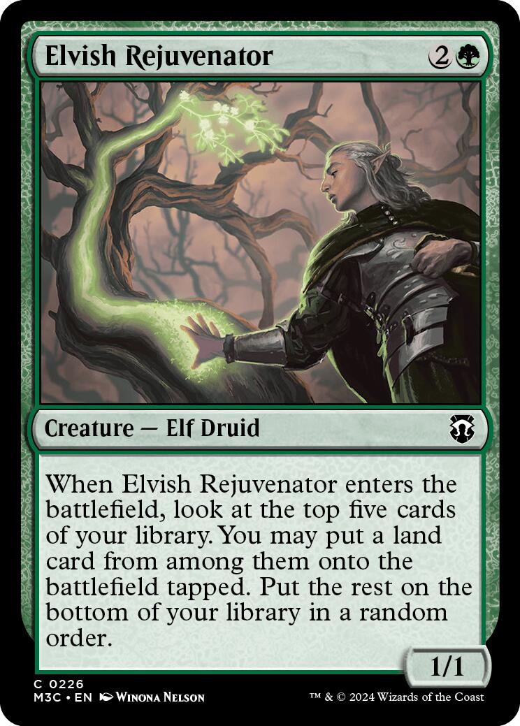 Elvish Rejuvenator [Modern Horizons 3 Commander] | The Time Vault CA