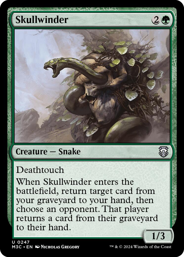 Skullwinder [Modern Horizons 3 Commander] | The Time Vault CA