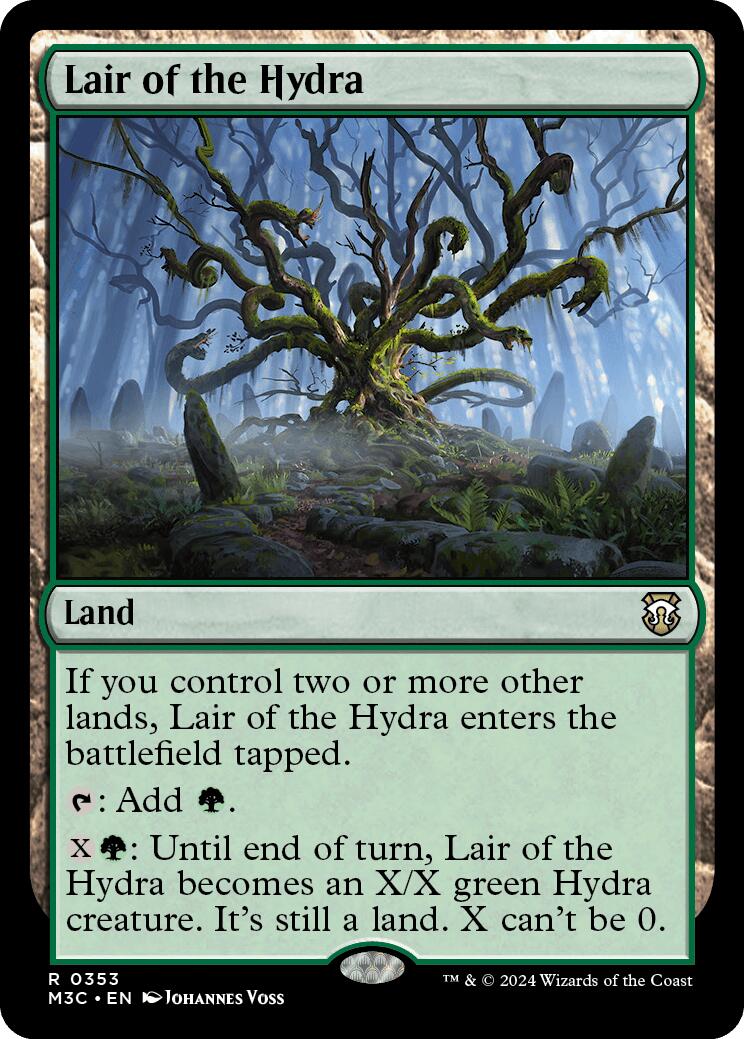 Lair of the Hydra [Modern Horizons 3 Commander] | The Time Vault CA