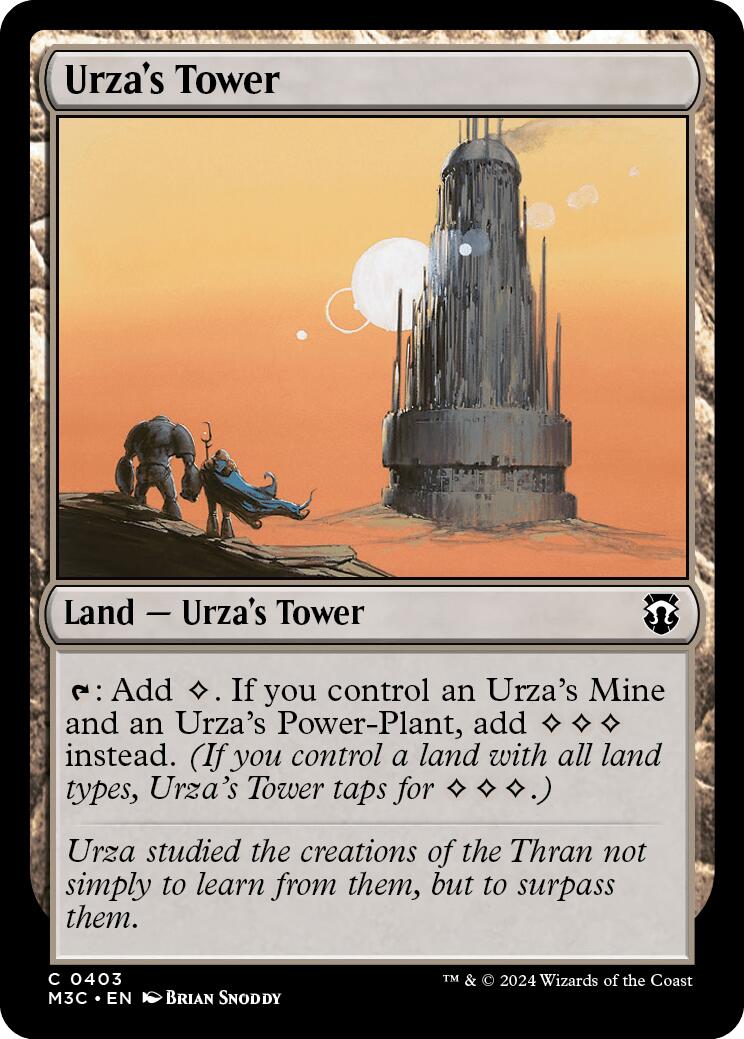 Urza's Tower [Modern Horizons 3 Commander] | The Time Vault CA