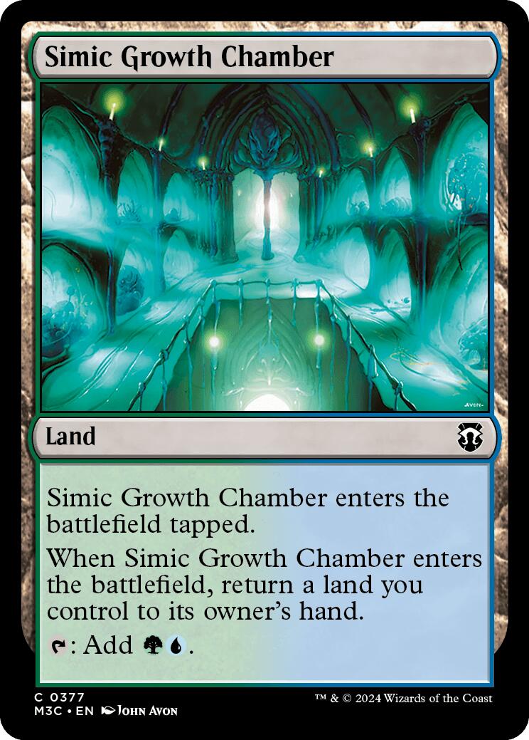 Simic Growth Chamber [Modern Horizons 3 Commander] | The Time Vault CA