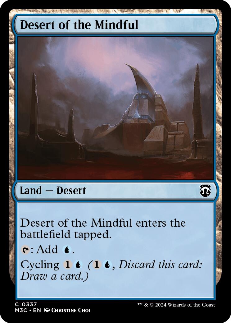 Desert of the Mindful [Modern Horizons 3 Commander] | The Time Vault CA