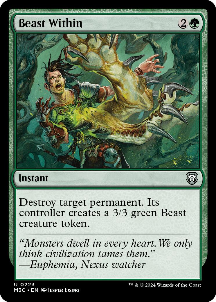 Beast Within [Modern Horizons 3 Commander] | The Time Vault CA