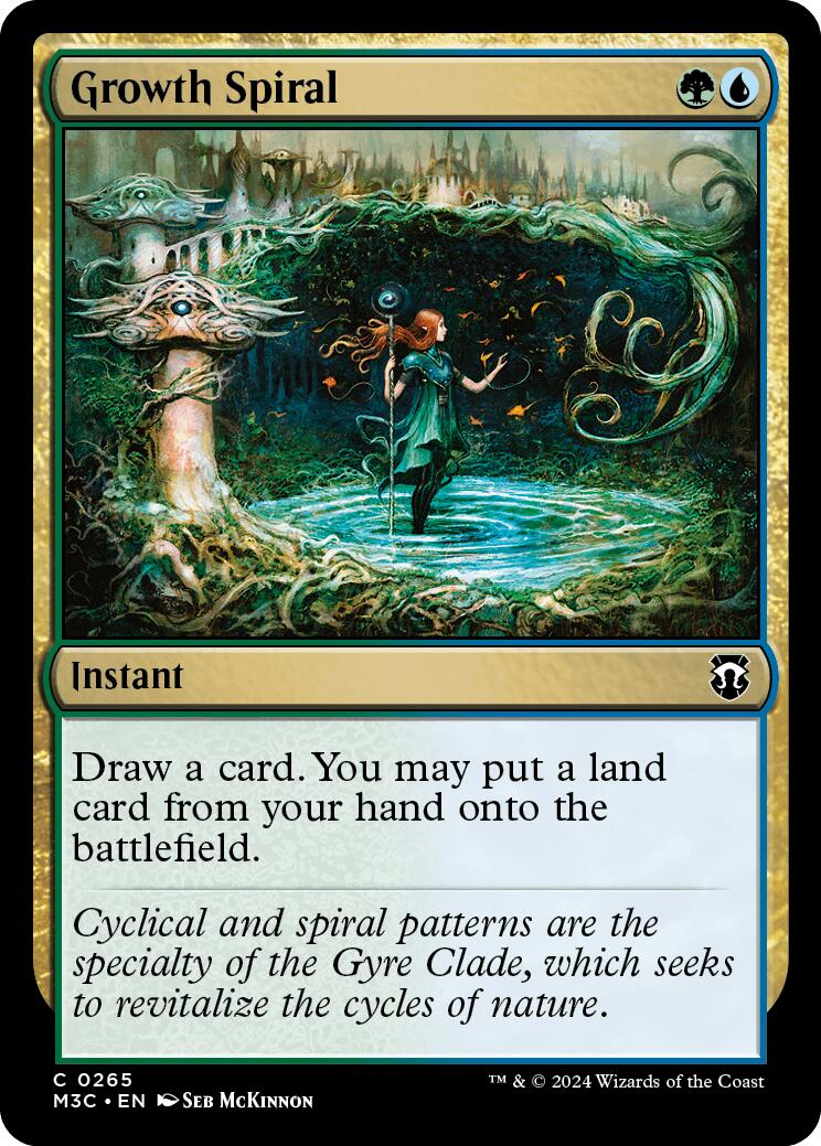 Growth Spiral [Modern Horizons 3 Commander] | The Time Vault CA