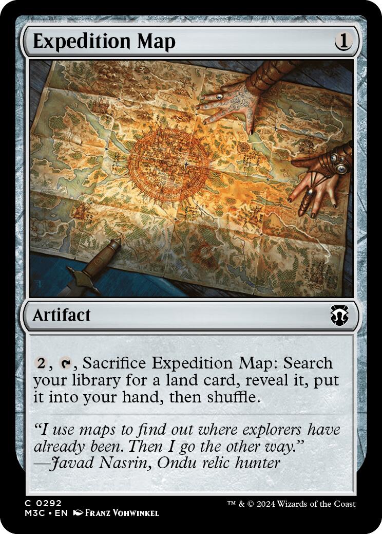 Expedition Map [Modern Horizons 3 Commander] | The Time Vault CA