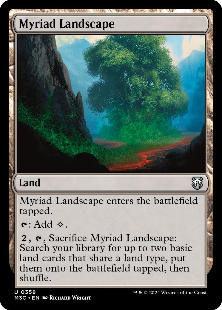 Myriad Landscape [Modern Horizons 3 Commander] | The Time Vault CA