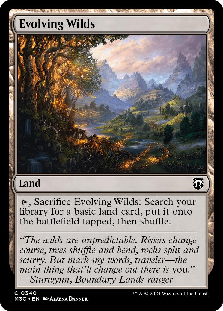 Evolving Wilds [Modern Horizons 3 Commander] | The Time Vault CA