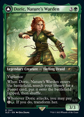 Doric, Nature's Warden // Doric, Owlbear Avenger [Secret Lair Drop Series] | The Time Vault CA