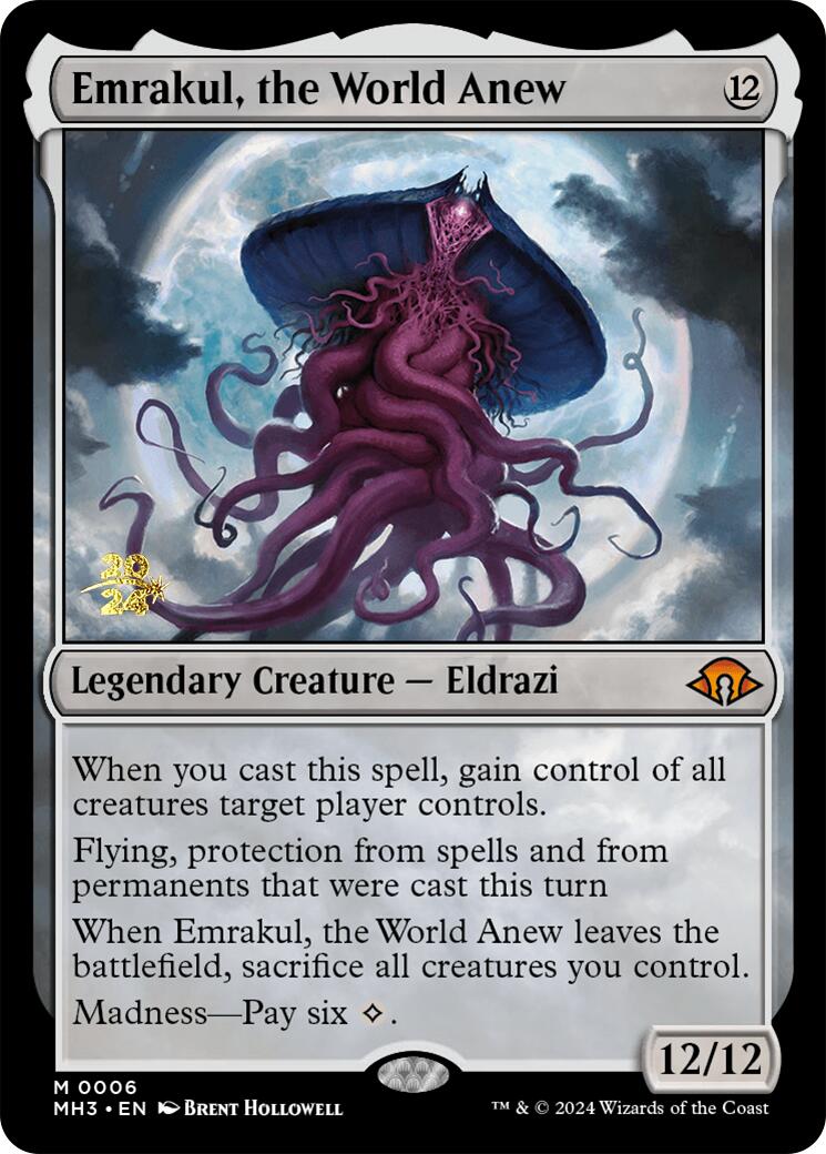 Emrakul, the World Anew [Modern Horizons 3 Prerelease Promos] | The Time Vault CA
