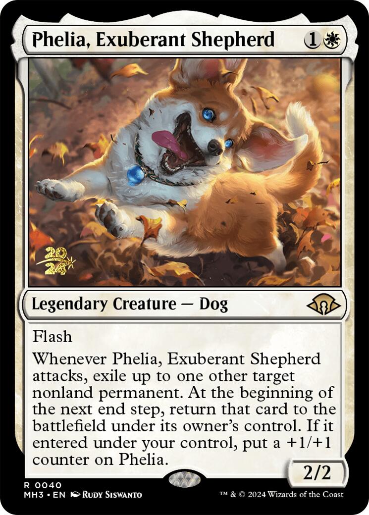 Phelia, Exuberant Shepherd [Modern Horizons 3 Prerelease Promos] | The Time Vault CA