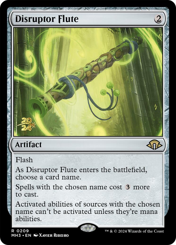 Disruptor Flute [Modern Horizons 3 Prerelease Promos] | The Time Vault CA