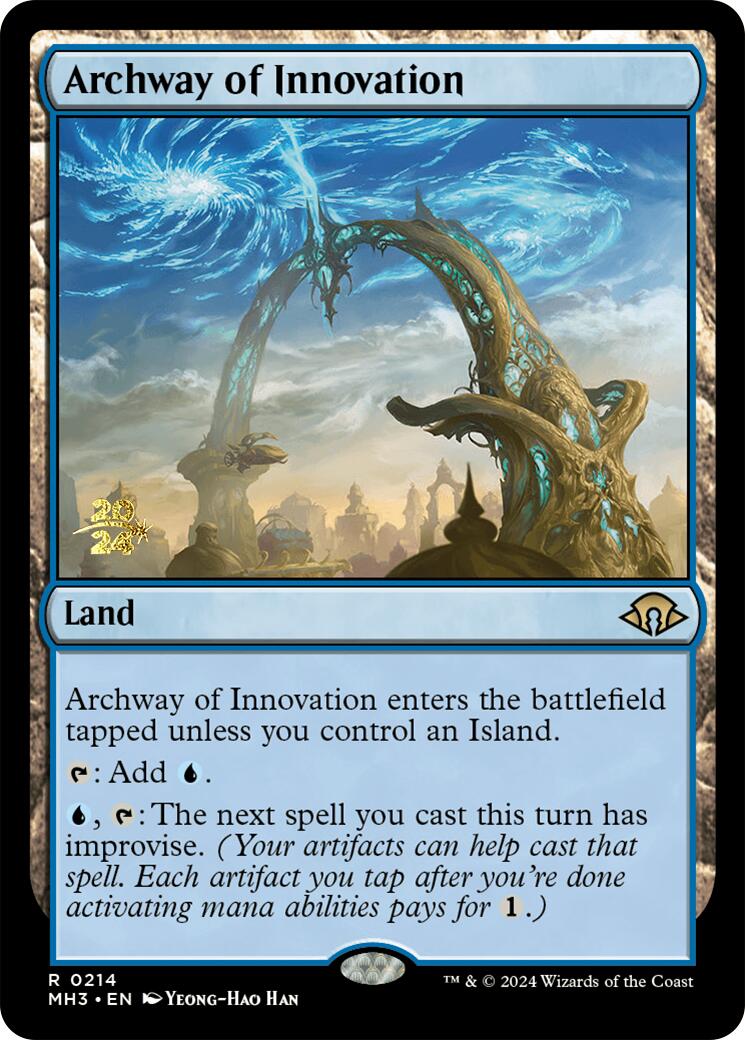 Archway of Innovation [Modern Horizons 3 Prerelease Promos] | The Time Vault CA