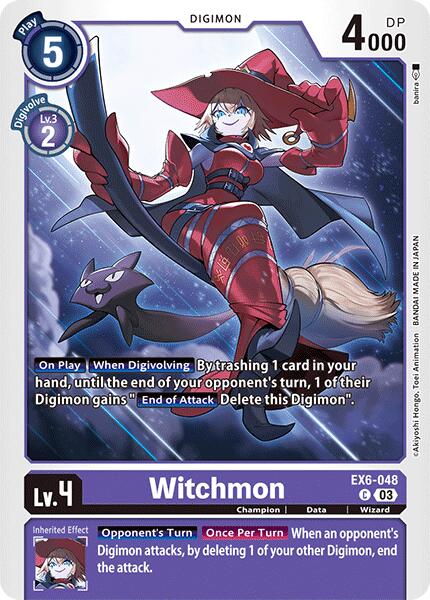 Witchmon [EX6-048] [Infernal Ascension] | The Time Vault CA